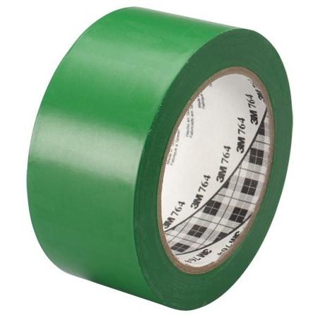 3M 2'' x 36 yds. Green 3M 764 Vinyl Tape, 24PK BUY00023524